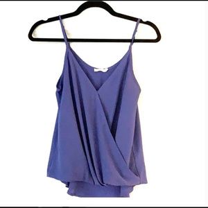 Lush Blue Wrap Top (Nordstrom)